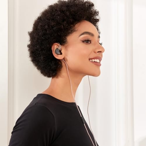 KZ ZSN Pro Hybrid In-Ear Headphones – Premium 1 BA & 1 DD Gaming Earbuds with Detachable 3.5 mm Cable for Crystal-Clear Sound and Ergonomic Comfort – Stylish Purple Finish, Enhanced Device Compatibility for Gamers and Audiophiles