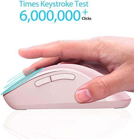 Upgrade Your Workflow with the Memzuoix 2.4 G Wireless Mouse – Ergonomic and Portable 1400 DPI USB Mouse for Laptop, PC & Desktop | 5 Customizable Buttons for Ultimate Control | Ideal for Professionals and Casual Users Alike
