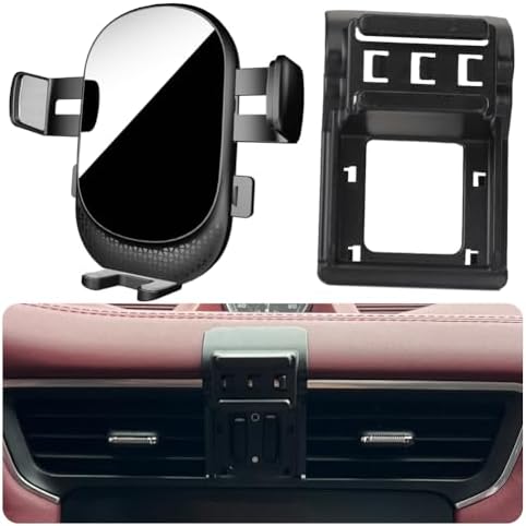 Car Phone Holder for Porsche 911 Auto Accessories [Only for 2020-2025 Porsche 911] [Auto Lock Hands Free Cell Phone Mount Car fits for iPhone & All Smartphones] – Enhanced Compatibility and Speed