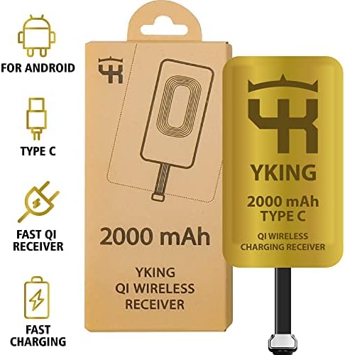 Transform Your i Phone Charging Routine with the 2000 m Ah Qi Wireless Receiver – Fast, Efficient, and Tangle-Free Charging Solution for i Phone 6, 7 & 7 Plus, Unleash Seamless Power with Enhanced Compatibility and Sleek Design for Modern Convenience