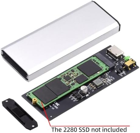 Elevate Your Computing Power: Cablecc SFF-8612 Oculink to M.2 NVMe PCIe SSD Enclosure Adapter for 2280 SSDs – Ultimate Speed and Compatibility Upgrade for Your Mainboard