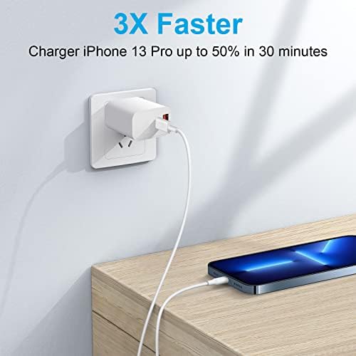 Rapid Charge 45 W USB-C Charger Duo with 6 FT Cables – Perfect for i Phone 15/16, i Pads, and Galaxy S21-S25 – Enhanced Dual Power Output and Compatibility – Stylish Green Design for Modern Tech Users – Ultimate Fast Charging Solution for Android and Apple Devices – Say Goodbye to Low Battery Worries – Ideal for Home and Travel Use