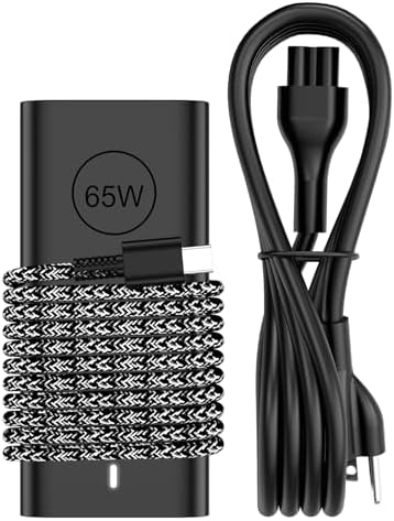 High-Performance 65 W USB-C AC Power Adapter for Dell Laptops – Universal Compatibility with Latitude, XPS, Chromebook & Inspiron Models – Durable Braided Cable for Enhanced Portability and Reliability – Ideal for Home and Office Use Upgrade your charging experience with this advanced 65 W USB-C AC power adapter, designed specifically for a wide range of Dell laptops including Latitude, XPS, Chromebook, and Inspiron series. Featuring a universally compatible design, this power adapter delivers optimal performance with multiple output options (5 V-3 A, 9 V-3 A, 15 V-3 A, 20 V-2.25 A, or 20 V-3.25 A) to ensure your device charges efficiently. The robust braided cable enhances durability, making it perfect for both everyday use and travel. Say goodbye to carrying your adapter back and forth; keep one at home and another at the office for seamless productivity. With a commitment to quality, we offer a replacement for any defective product from the date of purchase. Elevate your charging solution today with this essential laptop accessory!