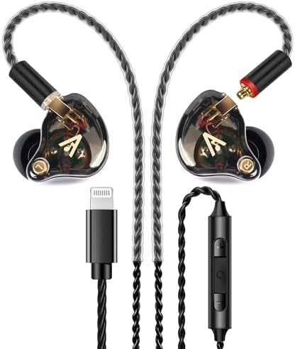 Unleash Exceptional Sound Quality with Vibes 202 MC USB-C Wired Earbuds: Premium Hi-Fi Audio, Advanced Noise Isolation, Ergonomic Comfort for i Phone 15/16 – Built-In Microphone for Effortless Communication & Durable Silver-Plated Cable – Includes Portable Case for On-the-Go Convenience