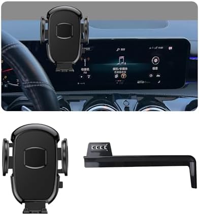 Car Phone Holder Fits for 10.25-inch Mercedes Benz GLB/CLA 2020-2025,GLA 2021-2025,EQB 2022-2024,Car Cell Phone Mount Snugly fit Dashboard,4.7-7 inch Phones,360 Degree Rotation,Easy to Install – Enhanced Compatibility and Speed