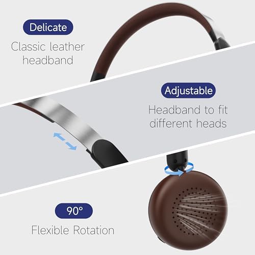 Sirius Retro Wireless Over-Ear Headphones for Kids – Ultimate 70-Hour Battery Performance with Advanced Noise Cancellation Technology, Built-In Microphone for Pristine Communication, and Superior Bluetooth Connectivity – Lightweight and Stylish Black Design Perfect for Active Young Adventurers