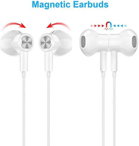 Experience Superior Sound with TITACUTE USB C Headphones – Noise-Canceling Magnetic Wired Earbuds for i Phone 16, Samsung Galaxy S25, Pixel & More – Ergonomic In-Ear Design for Comfort & Clarity, Built-in Mic for Hands-Free Calls, Enhanced Compatibility & Fast Connectivity