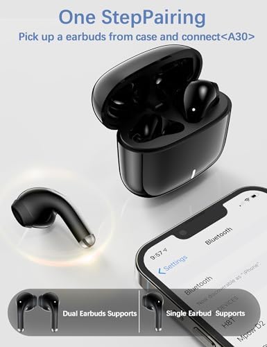 Revolutionize Your Workout with Premium Bluetooth Earbuds for Active Women – Ultra-Lightweight Sports Earphones Featuring Advanced Noise Cancelling, Bluetooth 5.3, and Enhanced Compatibility with i Phone 15/16 Pro Max, Google Pixel, and Samsung Galaxy S24/S25 – Experience Unrivaled Sound Quality, Sweat Resistance, and Ultimate Comfort for Every Adventure and Fitness Journey