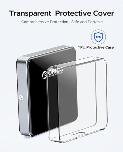 Elevate Your Storage Game with the ORICO Magnetic M.2 NVMe 2230 SSD Enclosure – Ultimate Accessory for i Phone 15/16 Pro Max & Pro Res | 10 Gbps USB-C 3.2 Gen2 Reader with Protective Case & Lanyard | Effortless Mag Safe Compatibility for On-the-Go Data Expansion and Security
