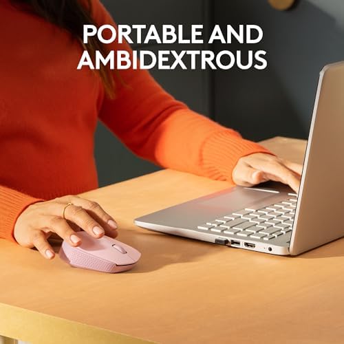 Logitech M170 Wireless Mouse – Ultra-Responsive Optical Tracking, Ambidextrous Design for All Users, 2.4 GHz USB Mini Receiver, 12-Month Battery Life, Perfect for PC, Mac & Laptop – Elevate Your Productivity with Seamless Wireless Freedom