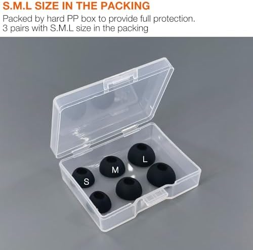 Premium Silicone Ear Tips for One Plus Buds 3, Buds Pro 3, Nord Buds 3 & Nord Buds 3 Pro – Comfort-Driven Sound Isolation Replacement Earpads for Enhanced Audio Experience