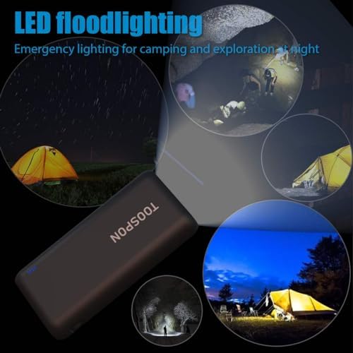 High-Capacity 50,000 m Ah Portable Power Bank – Fast Charging with QC 3.0 & PD 20 W, Dual USB-C/USB-A Outputs, LED Battery Indicator – Ultimate Multi-Device Charger for Smartphones, Tablets, Smartwatches, and Cameras – Travel Ready Power Solution