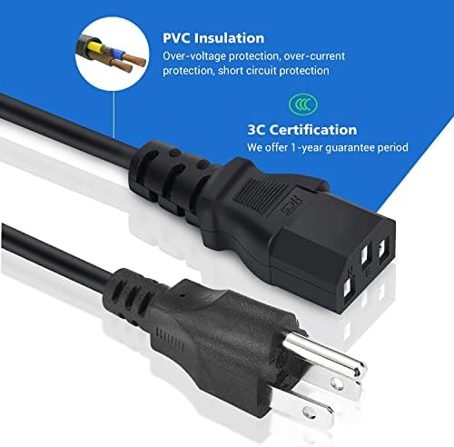 High-Efficiency 12 V 8 A AC to DC Power Adapter – 96 W Switching Supply for LED Strip Lights – 6.7 ft Power Cord – Universal Compatibility with 5.5 mm x 2.5 mm & 2.1 mm Connectors – Robust, Long-Lasting Power Solution for Home and Professional Use – Enhanced Performance & Economical Design