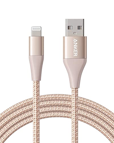 Anker 551 USB-A to Lightning Cable (3 ft) – Ultra-Fast Charging i Phone Charger, MFi Certified for i Phone 13/12/11/X/8 Series, Durable Nylon Build for Home and Car Use, Superior Compatibility and Reliability