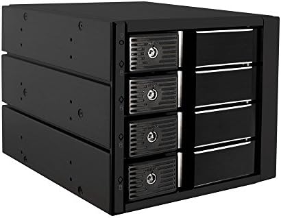 Kingwin Universal Hot Swap Mobile Rack for 2.5” & 3.5” SSD/HDD – Effortless Internal Tray-Less SATA Hard Drive Backplane Enclosure with 6 Gbps Support for SATA I/II/III & SAS I/II – Ultimate Flexibility and Enhanced Data Transfer Speed for Efficient Storage Management