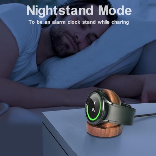 Elevate Your Charging Experience with the Premium Walnut Samsung Galaxy Watch Magnetic Dock – High-Speed Wireless Charger for Galaxy Watch Series 6/5/4/3/2/Active 2/1/S3 – Sleek Smartwatch Accessory for Modern Workspaces and Homes. Enjoy Effortless Charging with Stylish Design and Enhanced Durability, Perfect for Home, Office, or Travel Use. Say Goodbye to Tangled Wires and Hello to Instant Power with This Elegant Docking Station, Crafted for Maximum Compatibility and Aesthetic Appeal. Ideal for Tech-Savvy Individuals Seeking Functionality and Sophistication in Their Charging Solutions.
