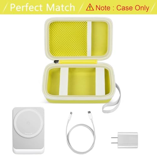 Stylish Pink Case for Anker Mag Go 3-in-1 & Mag Go UFO Charging Station – Premium Organizer for Wireless Chargers, Enhanced Compatibility with Mag Safe Duo, Portable Foldable Design for Travel, Secure Storage Solution for Augnner, Iseyyox, LISEN, RTOPS – Elevate Your Charging Experience with Durable Protection and Effortless Access