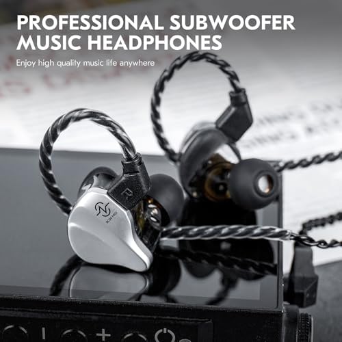 Transform Your Sound Journey with CCZ BC04 Pro High-Resolution In-Ear Monitor Headphones – Ergonomically Designed Wired Earbuds Featuring Advanced Dynamic and Balanced Armature Drivers for Unmatched Audio Clarity, Superior Noise Isolation, and Robust Detachable Cable – Perfect for Musicians, Audiophiles, and Gamers Seeking Ultimate Sound Precision.