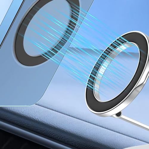 Elevate Your Smartphone Experience with the Galaxy Moon Magnetic Phone Grip – Adjustable Mag Safe Holder for Superior Stability and Style – Wireless Charging Ready Accessory for Active Lifestyles and Effortless Usability