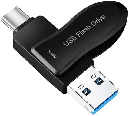 Unleash Your Data with DEZOBYTE 256 GB USB C Flash Drive – Ultimate Photo Storage & High-Speed Transfer for Android Devices and Computers – Compact Thumb Drive for Effortless File Management On-the-Go!