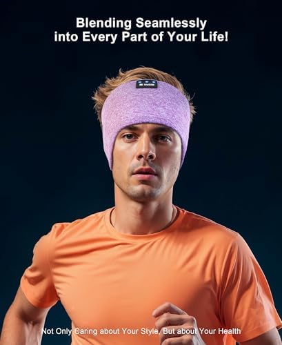 Ultimate Bluetooth 5.4 Sleep Headband Headphones – Designed for Side Sleepers, Unmatched Comfort for Active Lifestyles, Superior Sound Quality, Ergonomic Fit for Enhanced Relaxation, Ideal Tech Gift for Music and Podcast Enthusiasts