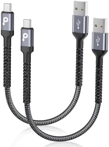 10 FT USB-C to USB-C Charging Cable 2-Pack – Premium Fast Charge & Data Transfer Solution for i Phone 16, Samsung Galaxy S23, LG, Nintendo Switch – Flexible, Durable Nylon Braided Design for Ultimate Convenience and Longevity