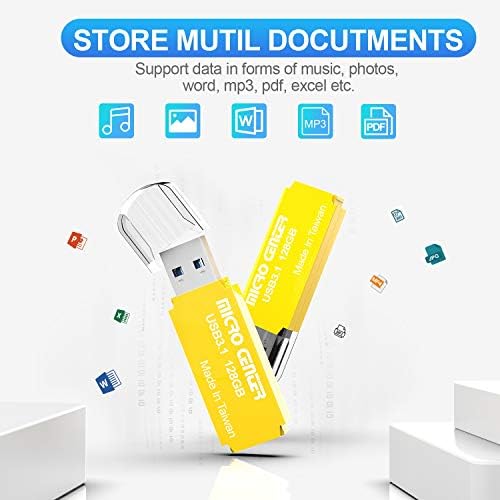 Micro Center Pro 512 GB USB 3.1 Gen1 Flash Drive – Ultra-Fast External Data Storage Solution for Professionals and Students – Compact Green Thumb Drive with Enhanced Compatibility for PCs, Laptops & Consoles