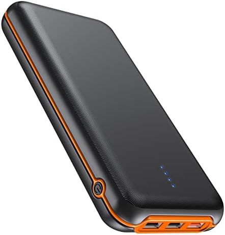 High-Capacity 30,000 m Ah Portable Charger – Rapid 22.5 W Power Bank with 4 Outputs Including PD 20 W USB-C, Ideal for i Phone, Samsung, and Pad Mini – Ultimate On-the-Go Charging Solution for All Devices