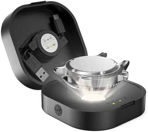 JIANDUN Eco-Friendly Solar Watch Fast Charger – High-Speed Portable Power Adapter for All Solar Timepieces, Lightweight Design with Integrated Timing Function, Perfect for On-the-Go Charging and Enhanced Compatibility