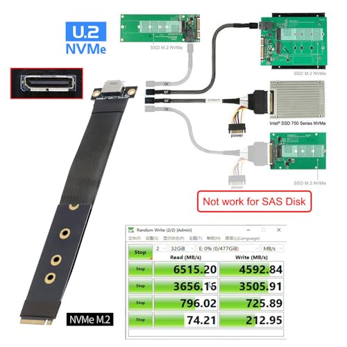 Unlock Blazing Fast Data Transfers with cablecc PCI-E 3.0 M.2 M-Key to Oculink SFF-8612/SFF-8611 Host Adapter – Perfect for Gamers & Creators Seeking Ultimate NVMe SSD Performance. Experience unparalleled speed and compatibility with this high-performance adapter engineered for M.2 NVMe SSDs in the 2260 form factor. The cutting-edge Oculink SFF-8612 and SFF-8611 connections ensure robust data transmission for seamless gaming and content creation. Enjoy hassle-free installation and a durable design that stands up to daily demands, making this essential upgrade a must-have for any advanced computing setup. Whether you’re enhancing your workflow or building the ultimate gaming rig, this PCI-E 3.0 adapter guarantees enhanced performance and reliability. Elevate your data storage capabilities today and discover the difference this premium internal SSD accessory can make in your system’s efficiency and speed. Don’t compromise on quality—transform your digital experience with the cablecc Oculink Host Adapter now!