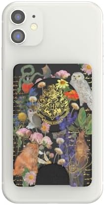 Harry Potter Hermione’s Notebook Pop Sockets Wallet: All-in-One Phone Grip & Card Holder for Secure Storage, Enhanced Wireless Charging Compatibility, and Hands-Free Convenience