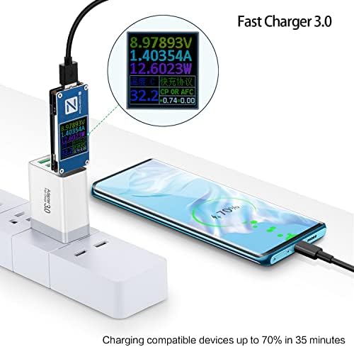 Ultra-Fast 3-Pack 4-Port USB Wall Charger for i Phone, Samsung, Pixel – Multi-Device Power Adapter with Quick Charge 3.0 Technology, Compact Travel Charging Station for Home and Office Use, i Seeker Kit Adapter for Seamless Compatibility and Efficiency
