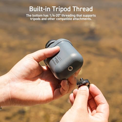 NESTOUT 5000 m Ah Waterproof Portable Charger – IP67 Rated Power Bank with 15 W USB-C Fast Charging, Shockproof Design for Ultimate Durability in Outdoor Adventures – Ideal Battery Pack for Hiking, Camping, and Travel Essentials