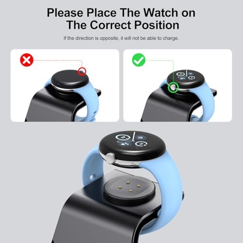 Multi-Device Wireless Charging Hub for Pixel Watch 2/3 & Fitbit Versa 4/Sense 2 – Fast, Cordless Power Solution for Google Pixel 9 Series & Pixel Buds Pro 2/Pro – Sleek Design, No Adapter Required!