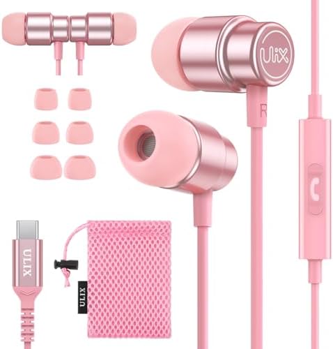 Uli X Rider Premium Wired Earbuds with Microphone – Superior Noise-Isolating In-Ear Headphones for i Phone & Samsung – Tailored Comfort for Small Ears – Ideal for Students, Professionals, & Kids – Tangle-Free Audio Cable for Seamless Use – Enhanced Sound Quality with 5-Year Warranty – Lightweight & Durable Design for All-Day Listening – Perfect for Music Lovers & Active Lifestyles