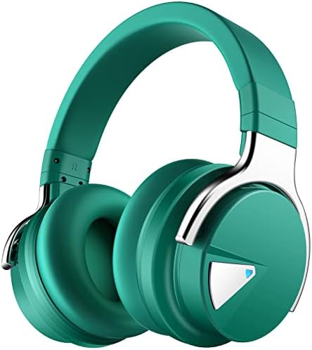 Silensys E7 Elite Wireless Over-Ear Headphones: Unmatched Active Noise Cancellation, Deep Bass Sound Experience, Luxurious Protein Ear Cushions, 30-Hour Battery Life – Your Perfect Bluetooth Companion for Travel, Work, and Daily Adventures in Elegant Black Design