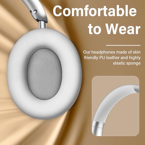 Purple Y05 Wireless Over-Ear Headphones – Unmatched 48-Hour Playtime, Premium Audio Performance, Travel-Friendly Foldable Design, Luxurious Soft Earpads for Ultimate Comfort – Versatile Compatibility & Enhanced Listening Experience