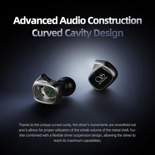 Experience the Pinnacle of Sound Quality with SHANLING MG20 Audiophile Wired Earbuds – Precision DLC Dynamic Drivers for Unrivaled Hi-Fi Audio, Customizable Detachable Cable for Personalized Listening, Ergonomically Designed for All-Day Comfort, and Universal 3.5 mm Compatibility for Versatile Use by Serious Music Aficionados Seeking Ultimate Fidelity