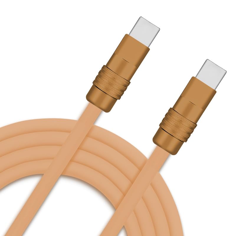 Elevate Your Charging Game with the Chubby 2.0 240 W USB-C Cable – Ultra-Durable Silicone Design for i Phone 15/16 & Samsung Galaxy, 3.3 FT Length for Ultimate Flexibility, Rapid Power Delivery for All Your Devices on the Go