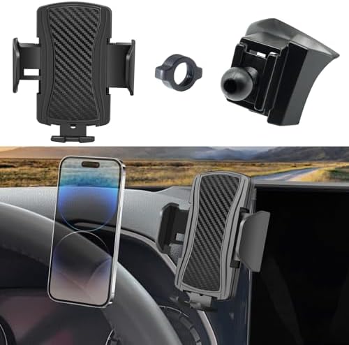 Toyota Highlander 2014-2019 Car Phone Mount – Premium Anti-Shake Phone Holder for Enhanced Navigation, 360-Degree Rotating Cradle Compatible with All Smartphones, Effortless Installation Auto Accessory for Safer Driving