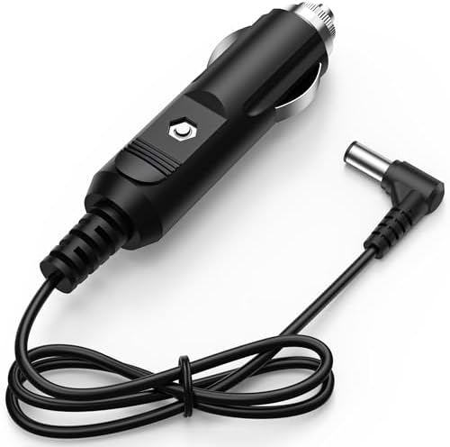 Portable 12 V Car Charger for Caire Freestyle Comfort – Essential DC Power Supply for Goal Zero Models UT60-153300-02, AKN9, G-1530300 & More – Ultimate Travel Power Adapter for Campers, Ensuring Continuous Comfort and Reliability on the Road