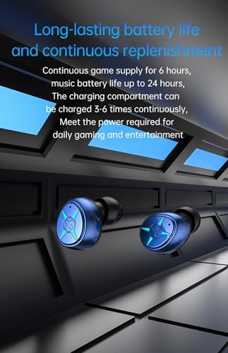 Premium Model 22 True Wireless Earbuds – Next-Gen Bluetooth 5.3 Headphones with IP7 Waterproof Technology, Touch Control Features, Built-in Microphone, and LED Battery Indicator – Ideal for Active Lifestyles, Fitness, and Daily Use