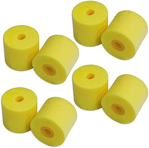 Premium Yellow Memory Foam Ear Tips for Shure SE Models – 8-Pair Replacement Set for Enhanced Sound Isolation and Comfort – Compatible with SSE110, SE112, SE215, SE310, SE425, SE846 – Elevate Your Audio Experience with Superior Fit and Durability