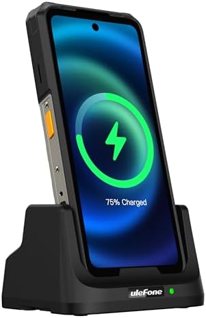Ulefone Armor 26 Ultra Wireless Charging Dock – 33 W Fast Charge Station for Optimal Device Compatibility, Sleek Design with Non-Slip Surface, Ideal Desk Holder for Effortless Charging