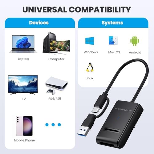 xiwai USB 3.1 USB-C to NVMe M-Key M.2 SSD External Converter Adapter – Vertical Design for Fast Data Transfers & Universal Compatibility – Ideal for Gamers and Creators