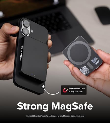 Ultra-Slim Infina Core Mag Safe Battery Pack – 5000 m Ah Fast Charging Power Bank for i Phone 12/13/14/15/16/Pro/Max/Plus – 20 W USB-C Input/Output – Wireless Magnetic Charger for Effortless Connectivity and Enhanced Performance