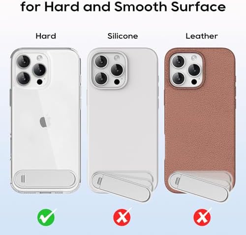 Dual-Angle Adjustable Phone Kickstand – 2 Pack Folding Stand for i Phone & Samsung – Portable, Versatile Hands-Free Holder for Optimal Viewing – Durable Black Design for All Smartphones – Perfect for Video Calls, Streaming & Reading