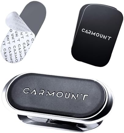 F1 Dashboard Car Mount – Ultra Strong Magnetic Phone Holder for Vehicles | 360° Rotatable Universal Dash Mount for All Smartphones (3-Pack) | Enhanced Stability and Hands-Free Convenience, Perfect for Navigation and Music Control