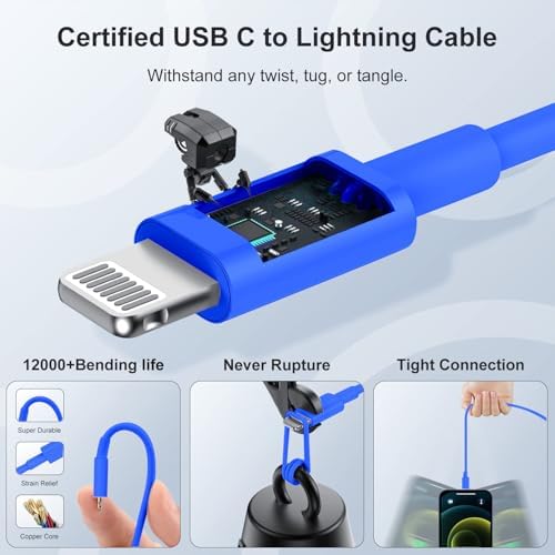 Accelerate Your Apple Watch Charging with the 20 W USB-C Fast Charger – 6 ft Magnetic Cable for Ultra 2 & All Models – MFi Certified for Rapid, Reliable Power Delivery and Exceptional Durability – The Ultimate Travel Companion for Effortless Charging