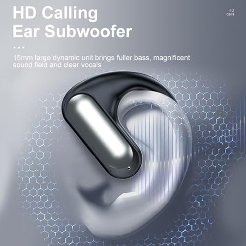 Next-Gen Bluetooth 5.3 Bone Conduction Headphones – Open Ear Waterproof Wireless Earbuds for Unmatched Comfort, Superior Sound Clarity, and Safe Listening Experience for Active Lifestyles